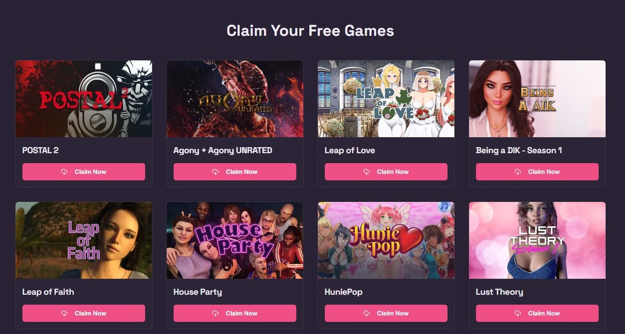 GOG ger bort 13 vuxenspel