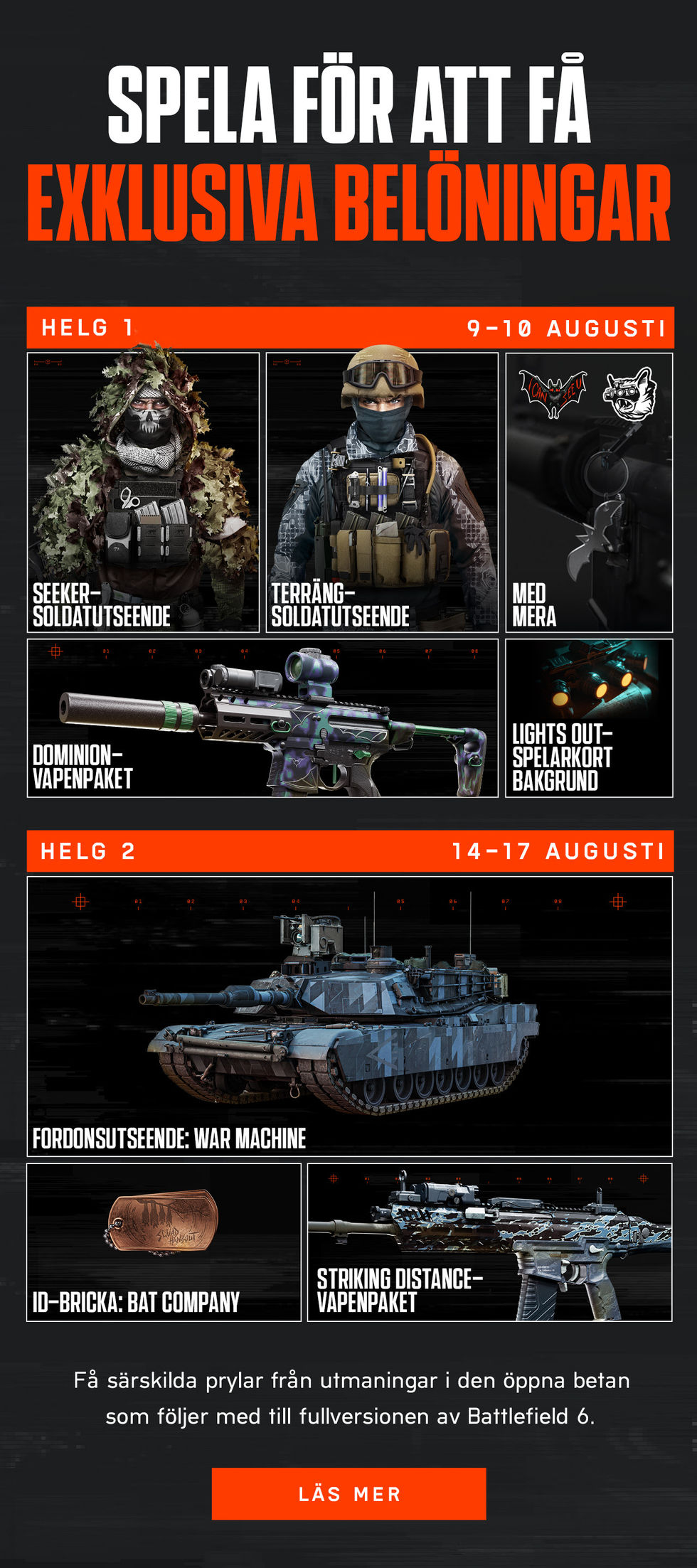 En trailer för Battlefield 6-betan