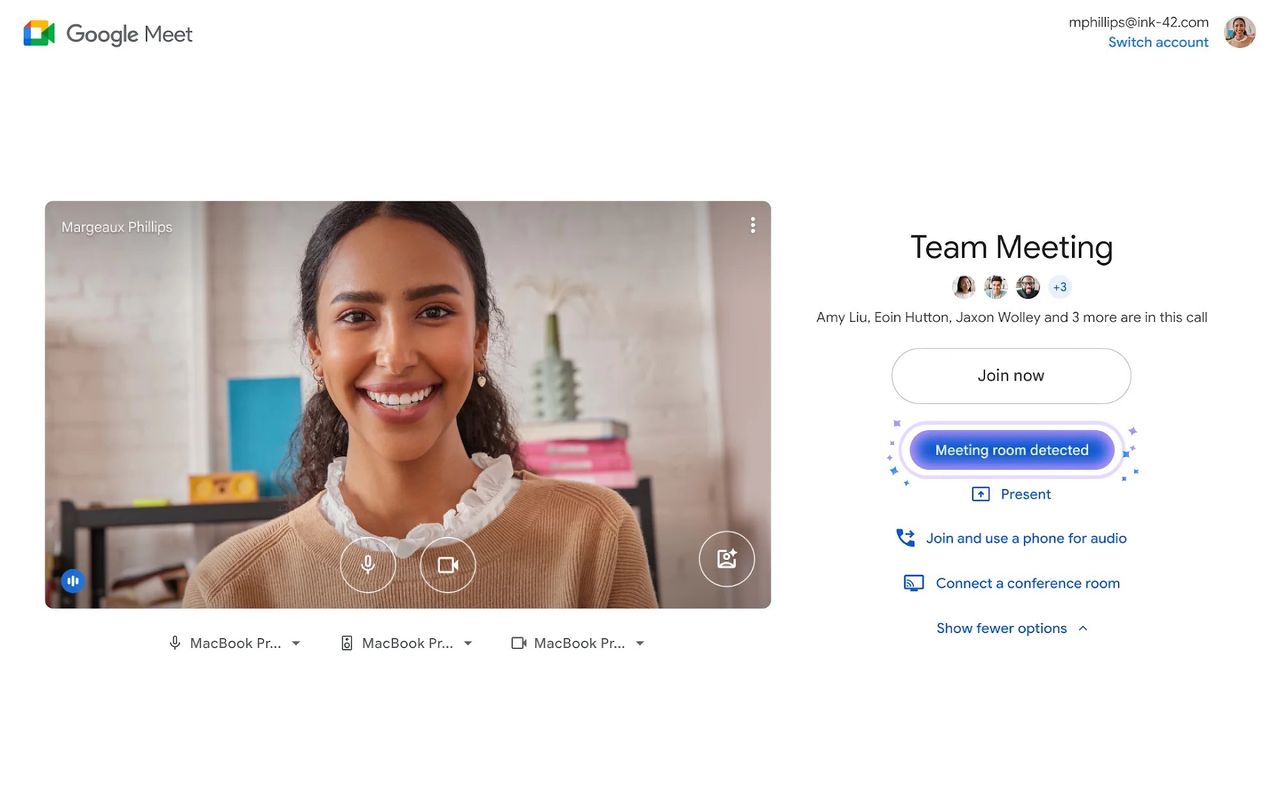 Google vill förhindra eko och rundgång i möten