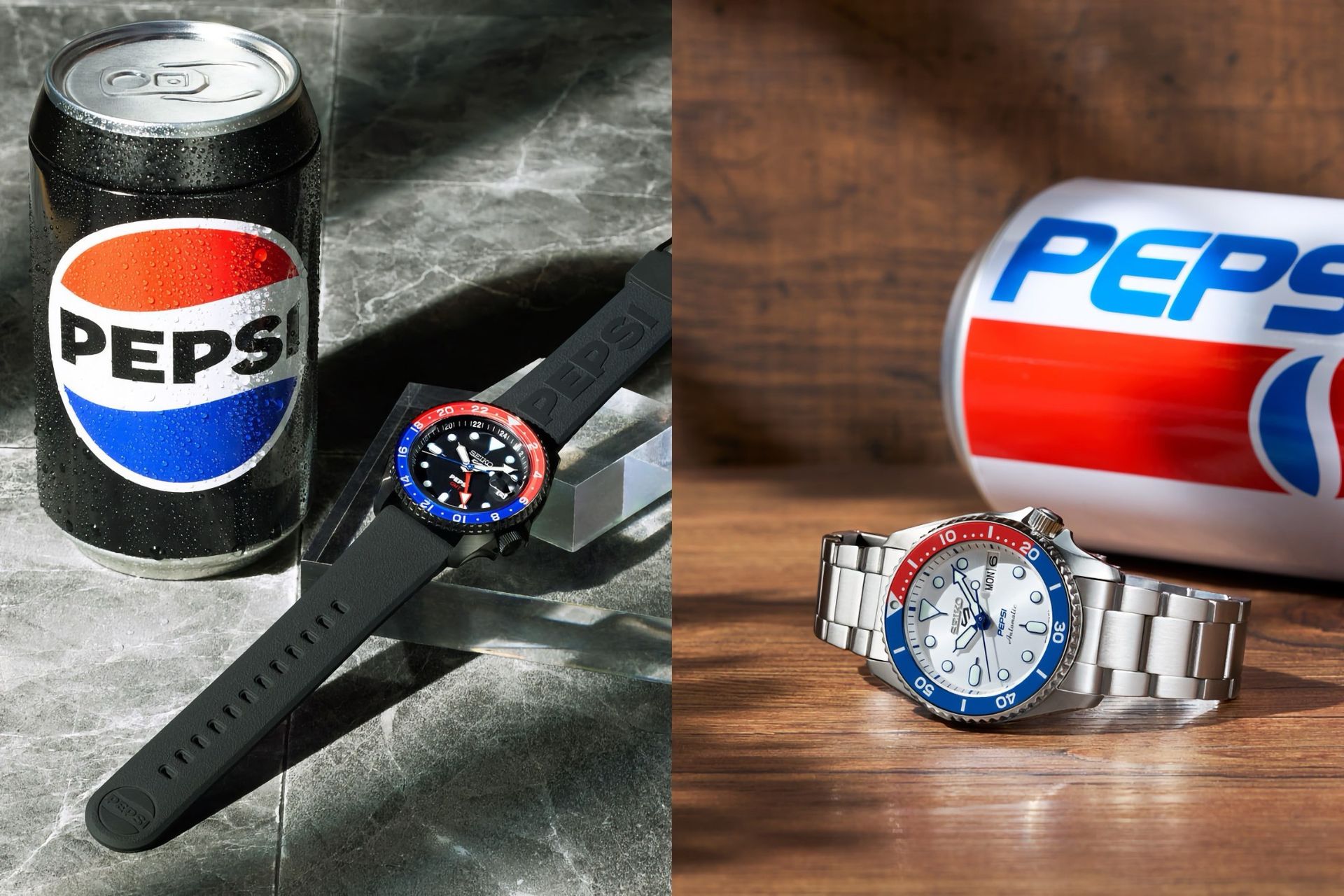 Seiko släpper Pepsiklockor
