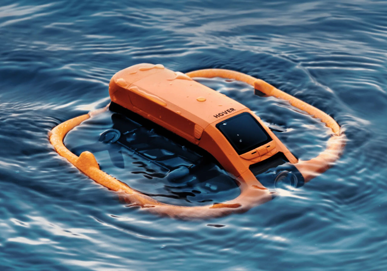 HoverAir Aqua är en drönare som kan landa i vattnet