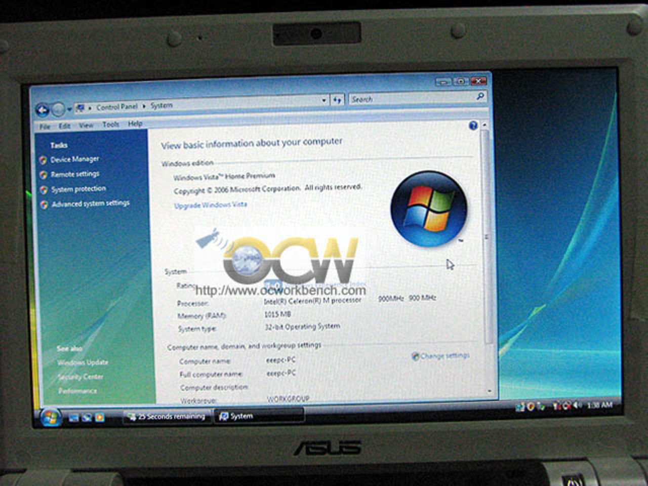 Eee PC med Vista