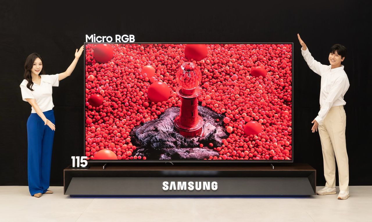 Samsung visar sin första Micro RGB TV