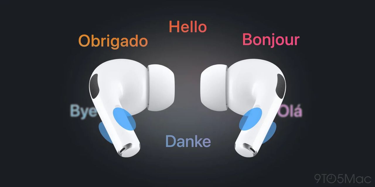 AirPods verkar få live-översättning av samtal