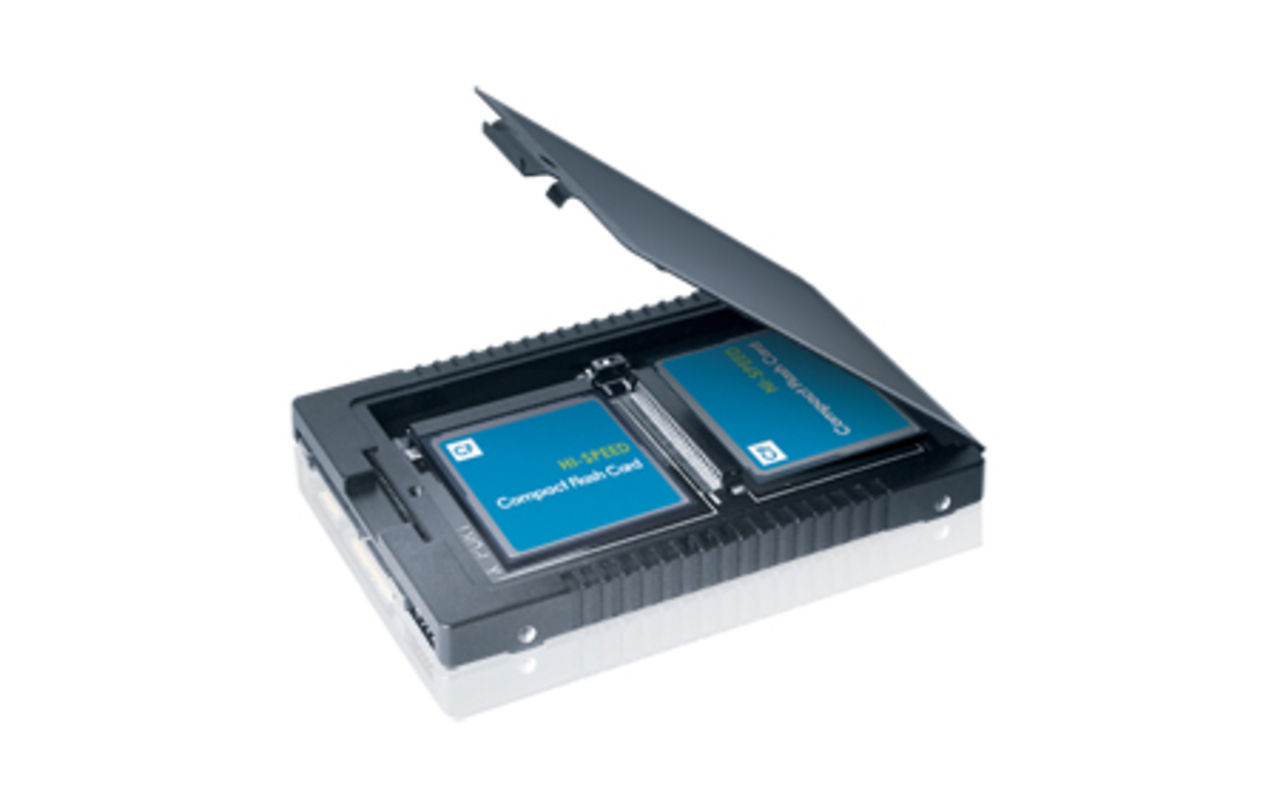 Använd två CompactFlash-kort som hårddisk