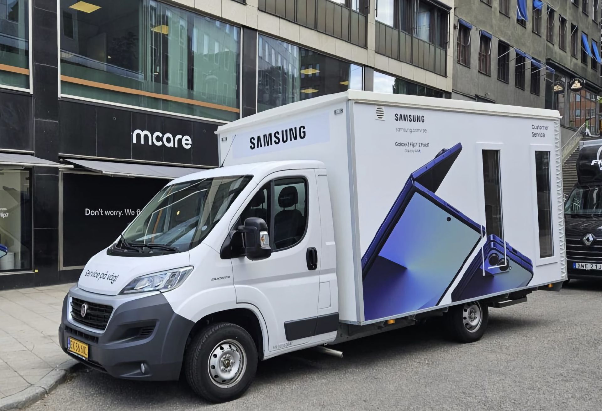 Samsung börjar med hembesök för reparationer