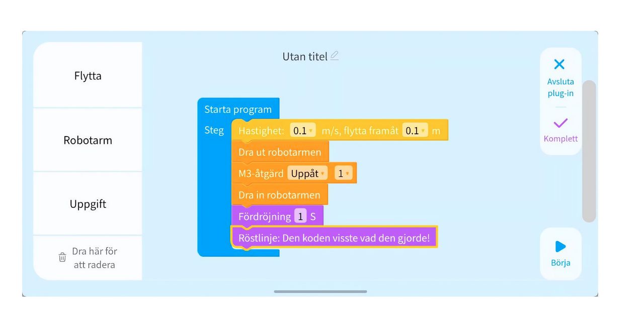 Nu kan du programmera armen på Z70