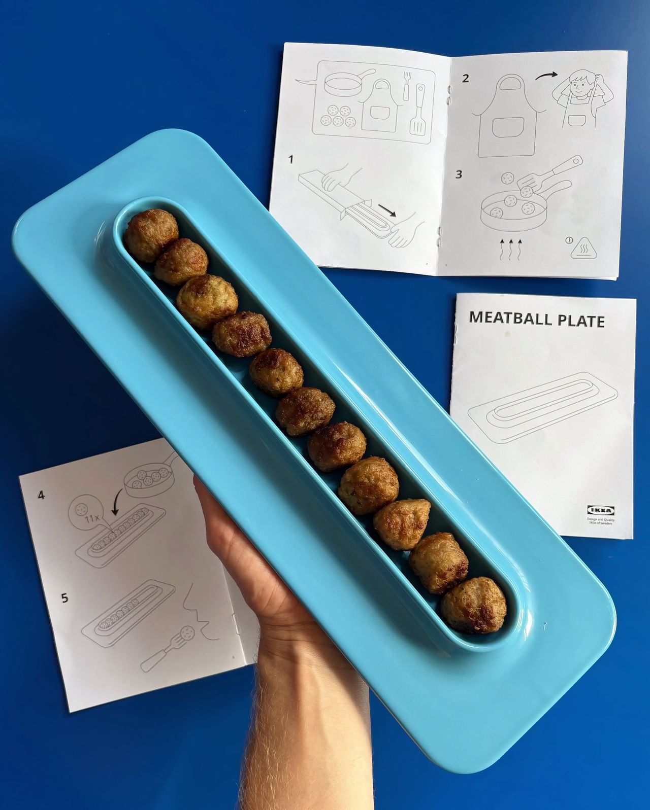 Ikea har gjort en tallrik för köttbullar