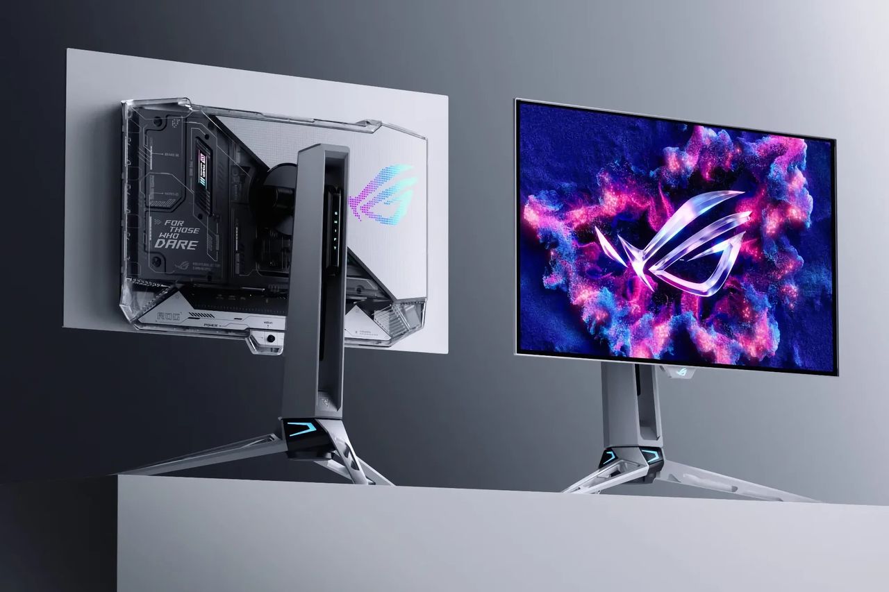 Asus nya Tandem OLED-skärm kan nå 720 Hz i 1080p