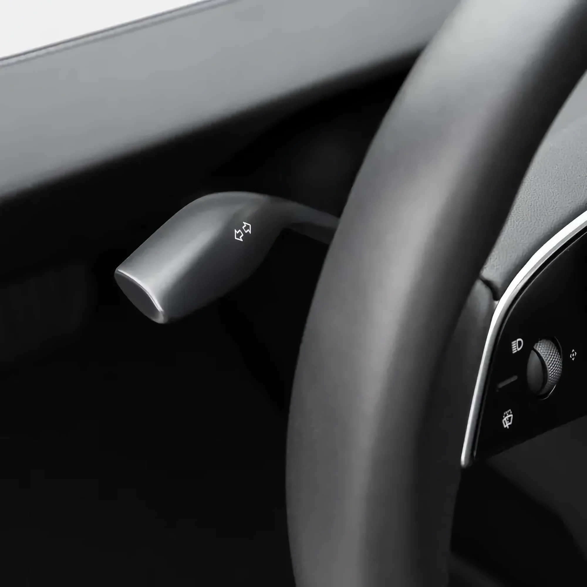 Tesla säljer nu blinkersspakar som extra tillbehör. På min tid ingick ...