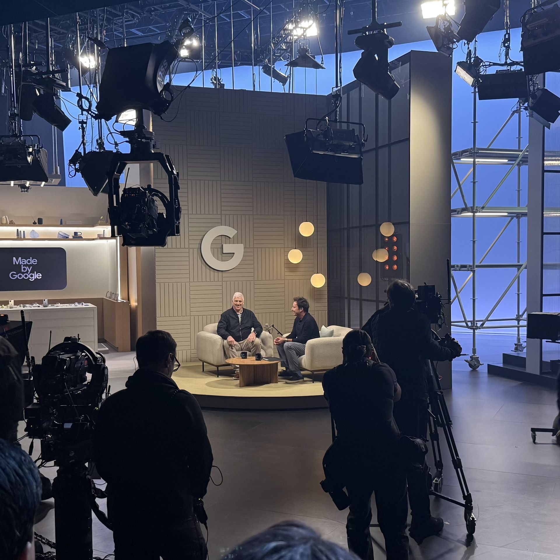 Häng med bakom kulisserna på Googles event