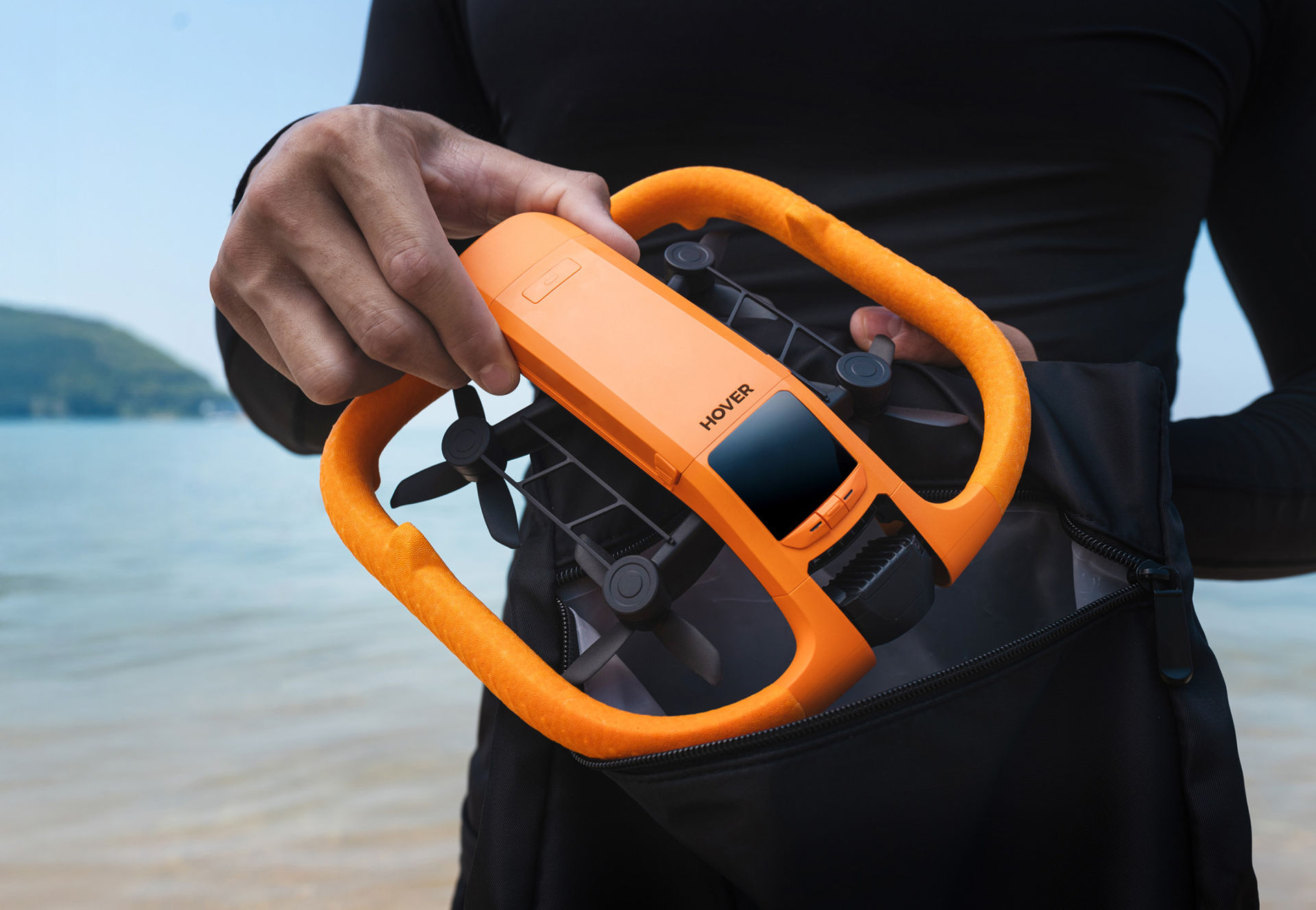 Drönare som kan lyfta från och landa på vatten