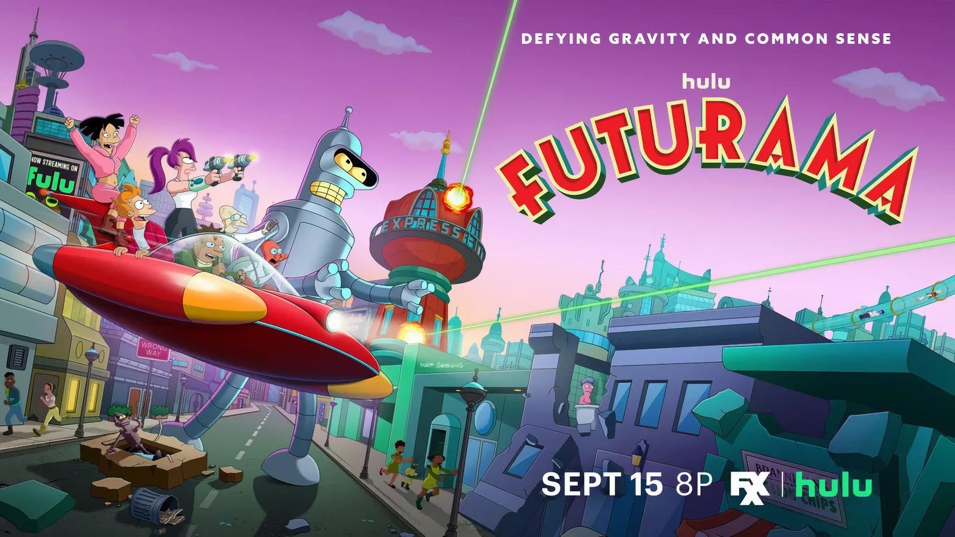 Ny säsong av Futurama nästa månad