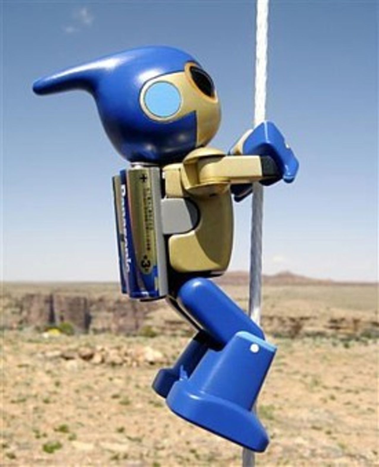 Batterirobot tog sig upp för Grand Canyon