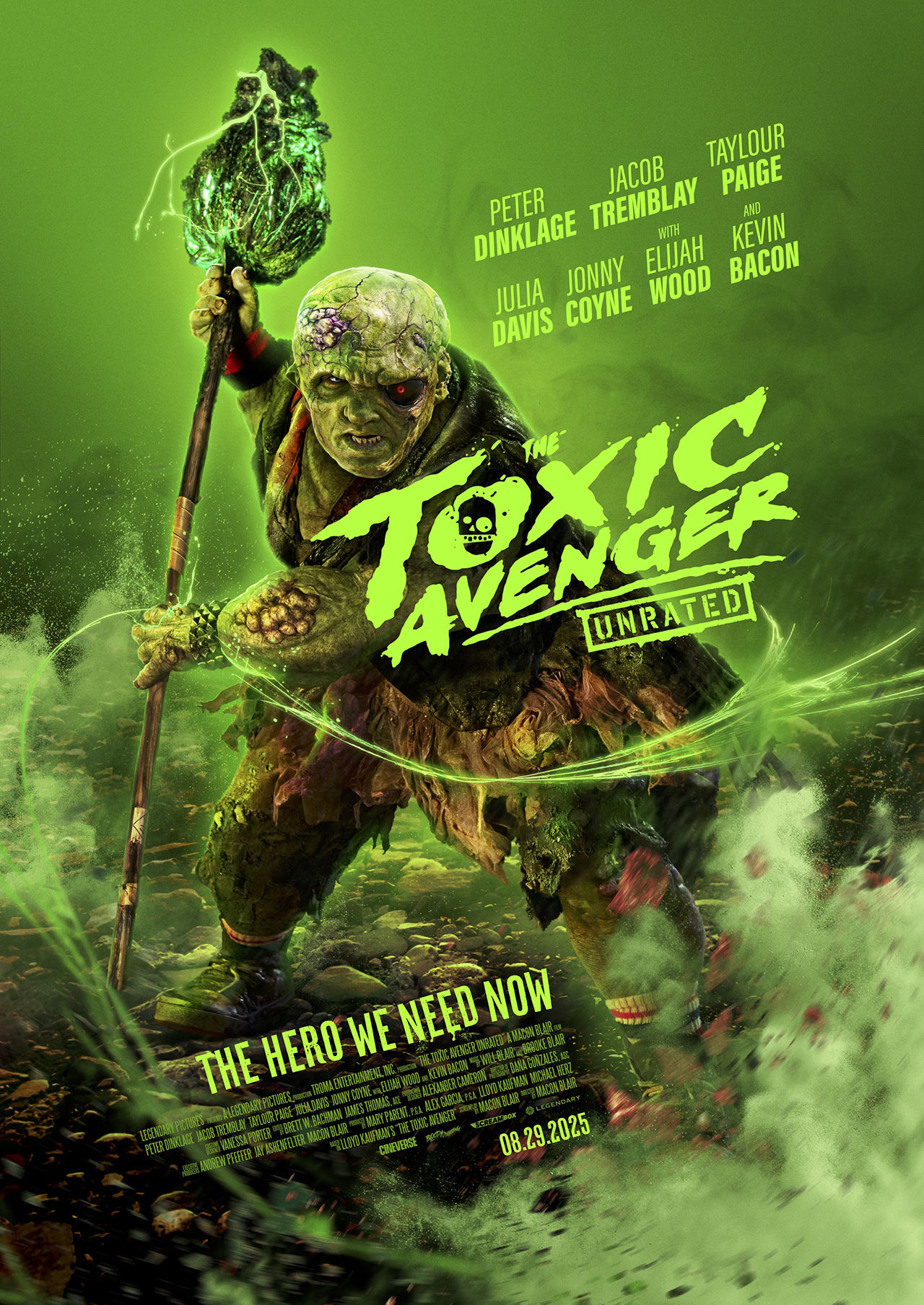 The Toxic Avenger har premiär på fredag