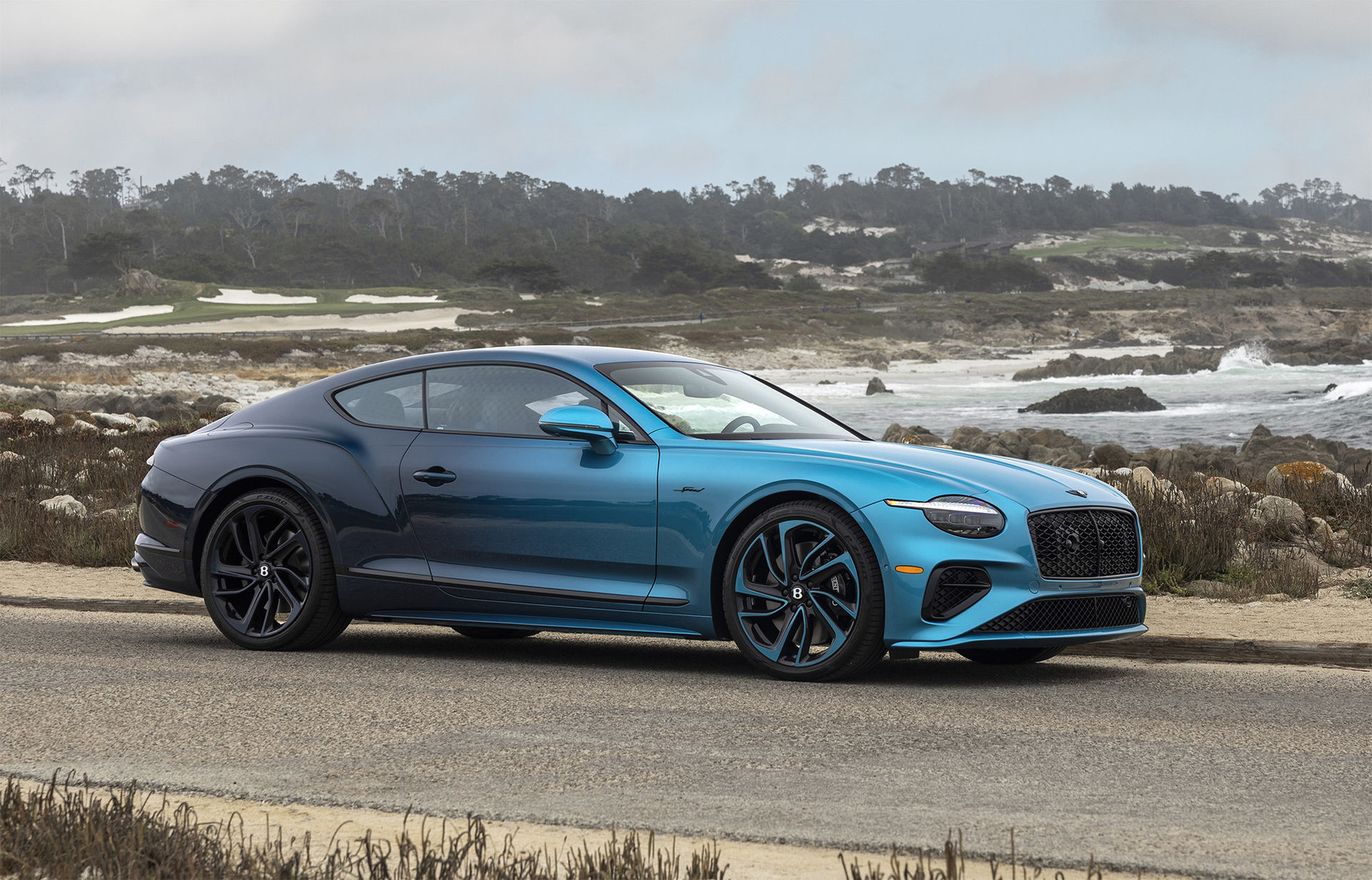 Bentley visar bil med tonad lack