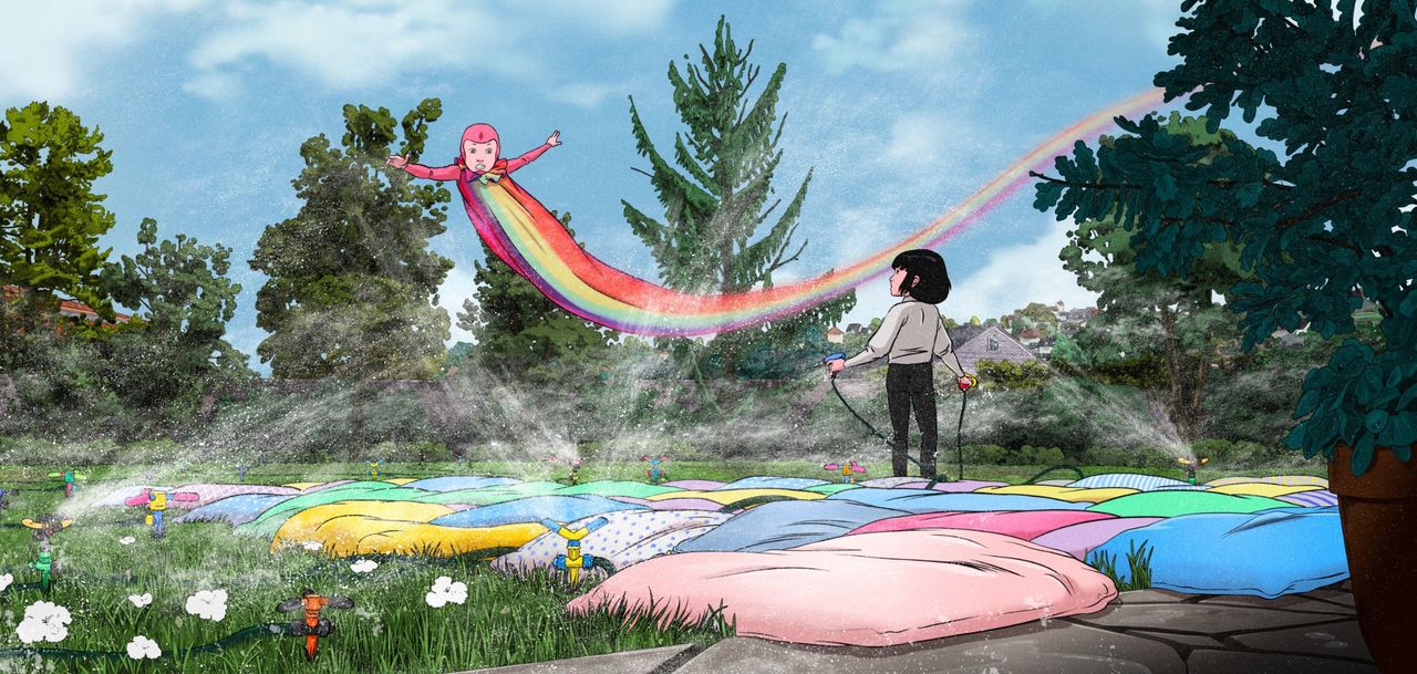 I Arco reser man i tiden på regnbågar