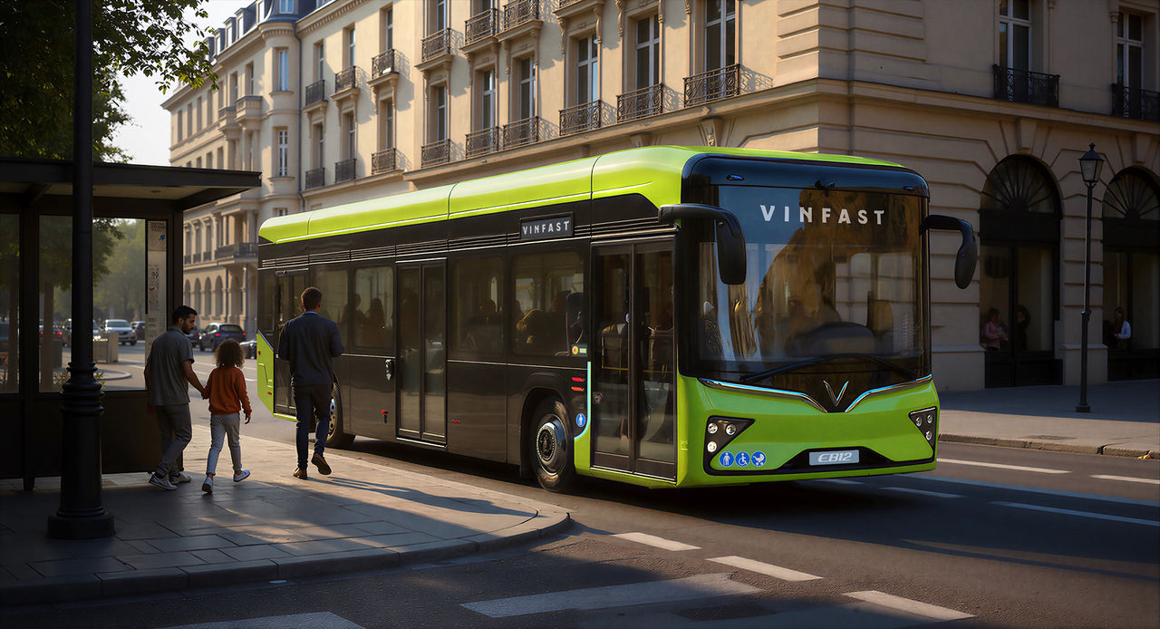 Vinfast vill börja sälja elbussar i Europa
