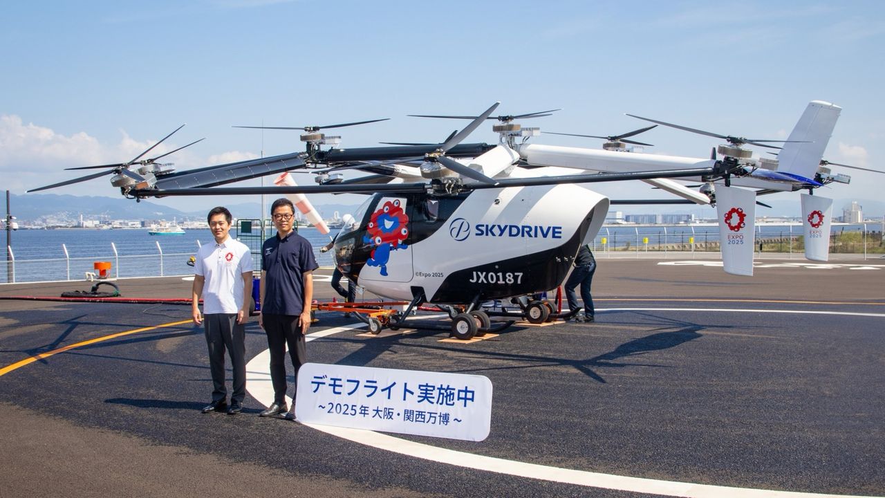 SkyDrives eldrivna helikopter har flugit