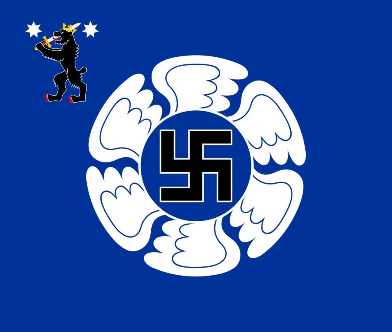 Finska flygvapnet tar bort hakkors från sina fanor 