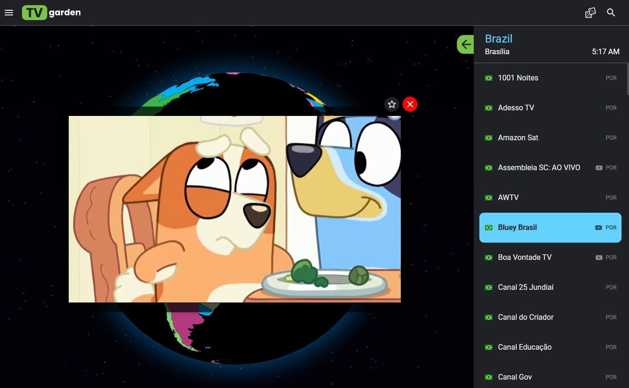 Kolla in tv-kanaler från hela världen