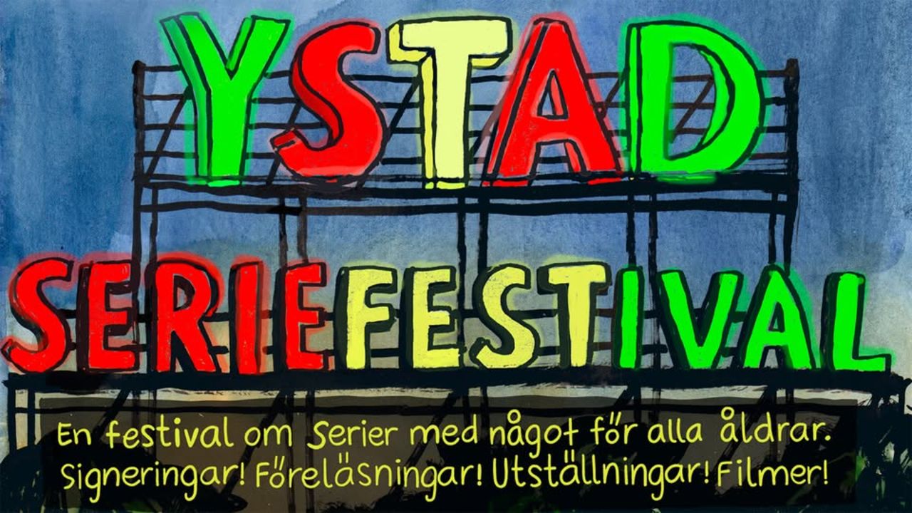 Till helgen är det dags för Ystad Seriefestival