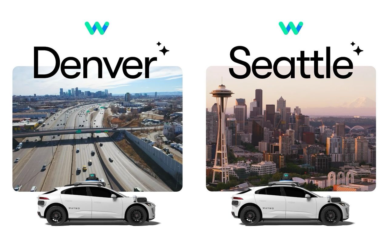 Waymo utökar till Denver och Seattle