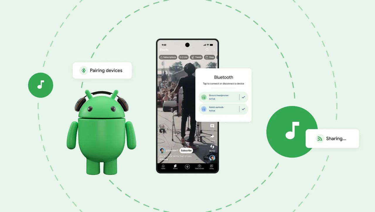 Android får utökat stöd för Bluetooth LE Audio