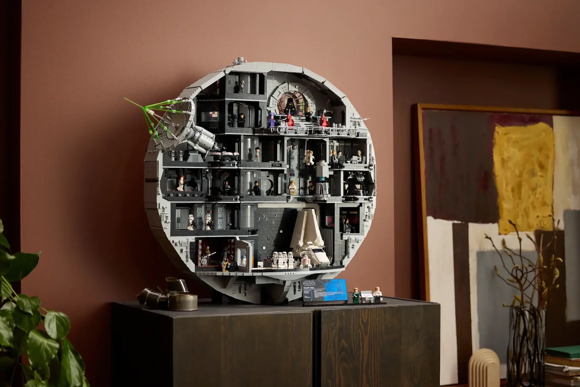 Lego visar upp fet Death Star-modell