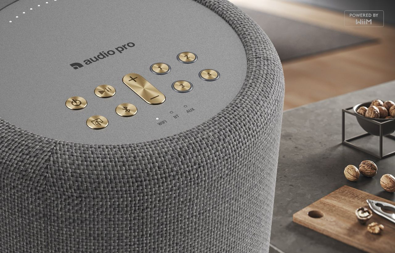 Audio Pro tar hjälp av WiiM