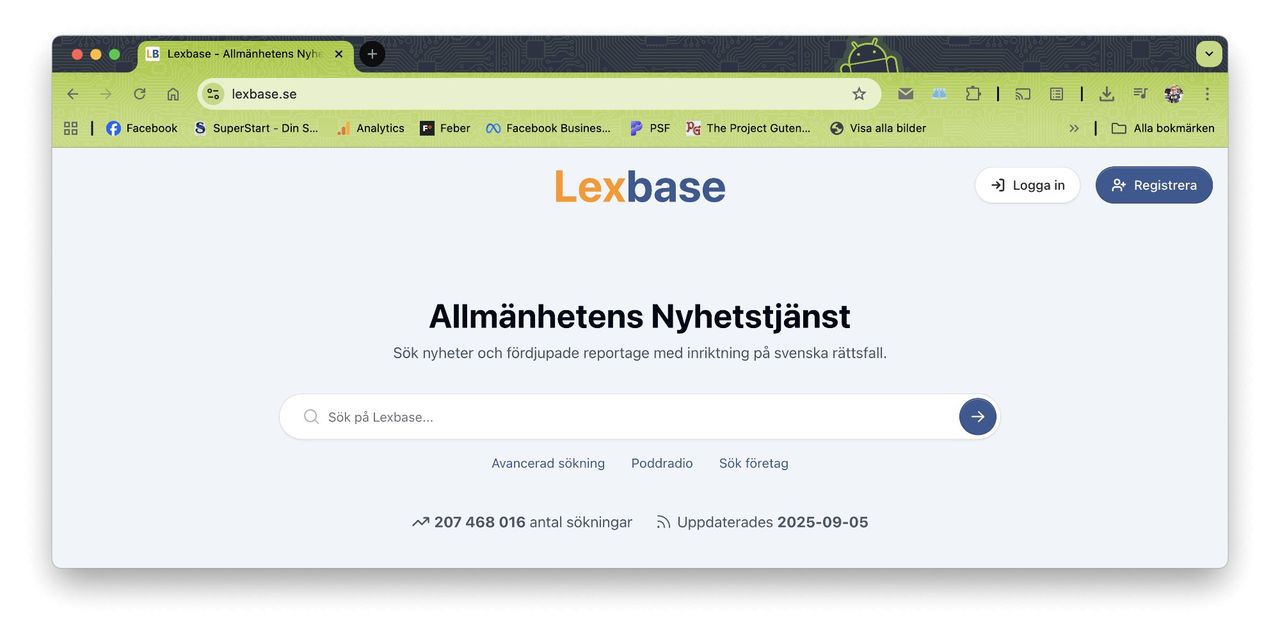 EU:s generaladvokat anser att Lexbase borde förbjudas