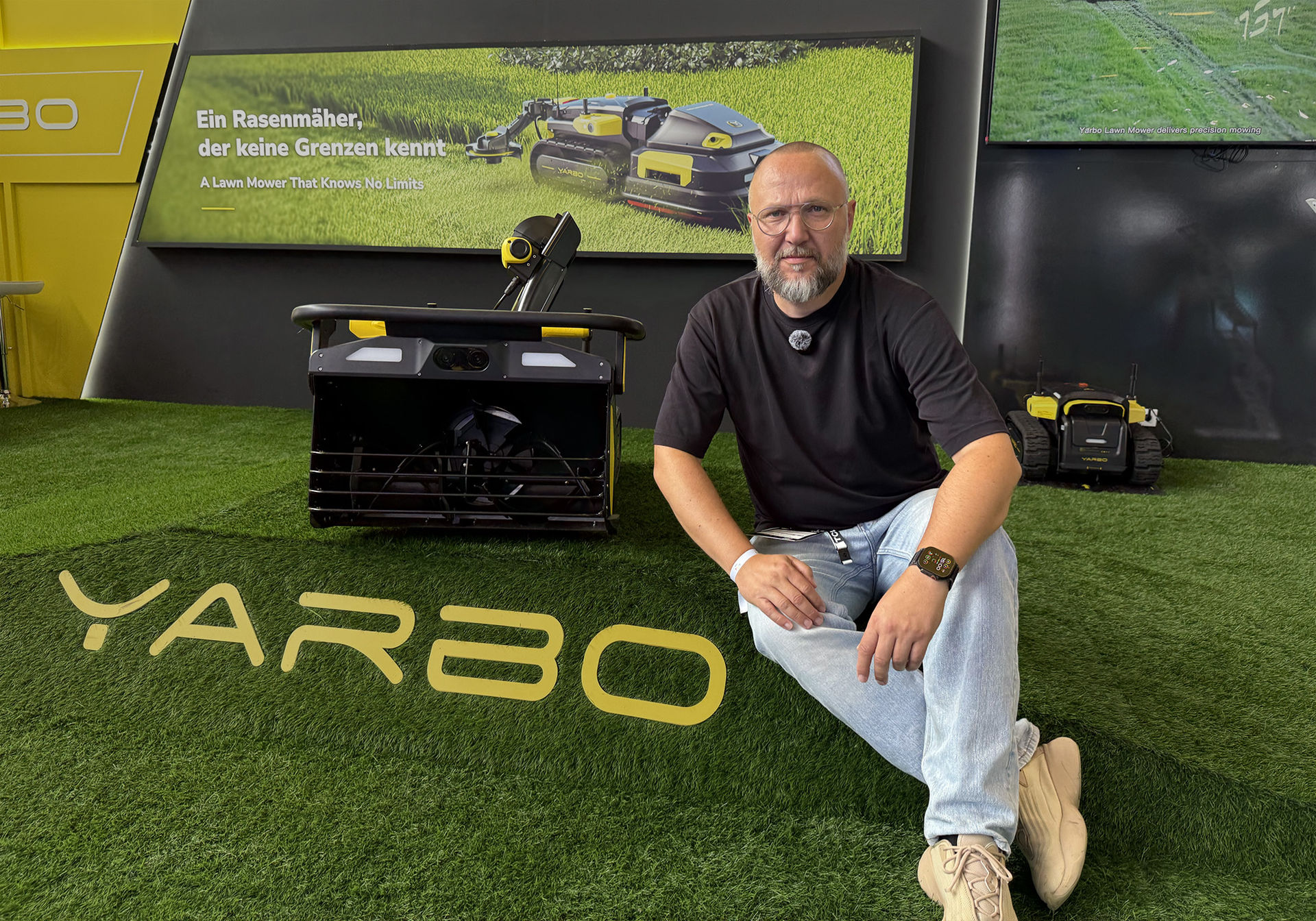 Världens första (?) snöslungerobot