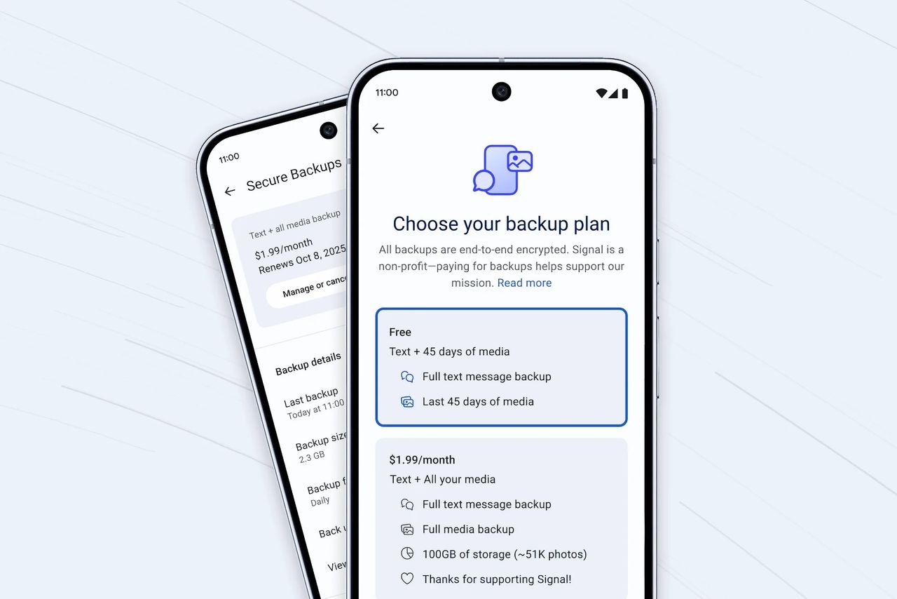 Signal lanserar sin första betalfunktion