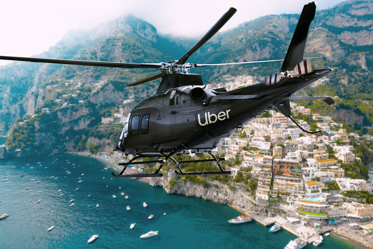 Helikoptrar kommer tillbaka till Uber