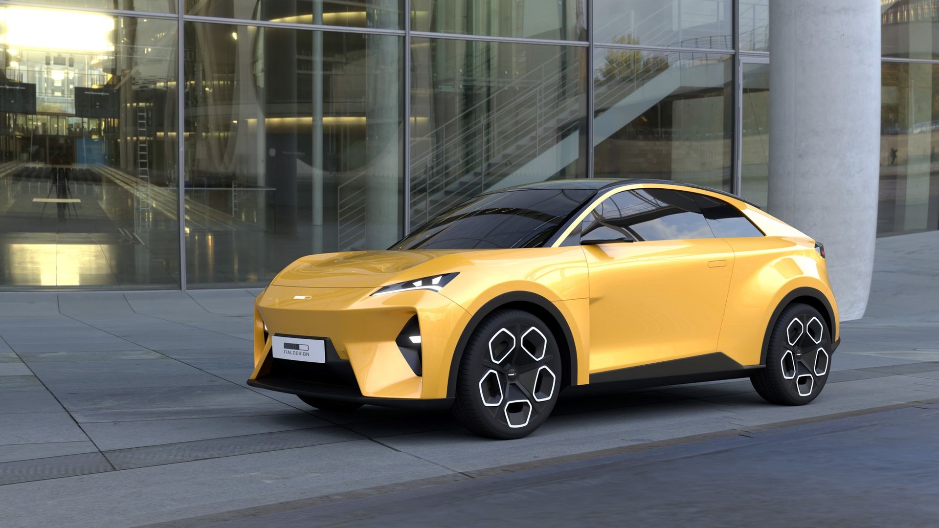 Italdesign visar elbil på MEB+-plattformen