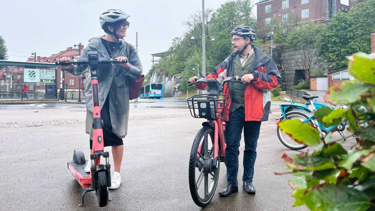 Chalmers: Elcykel farligare än elsparkcykel