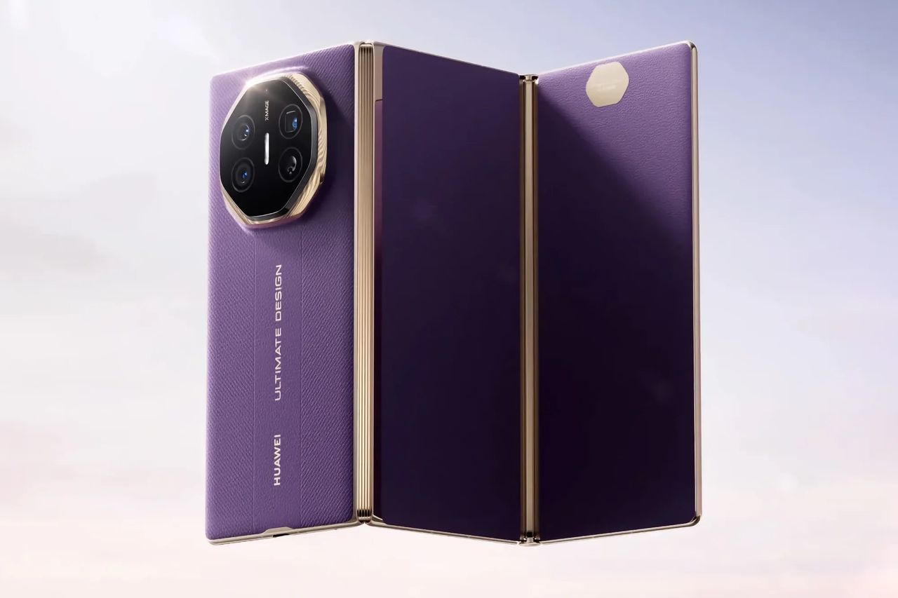 Mate XTs är Huaweis andra tredelade vikbara mobil