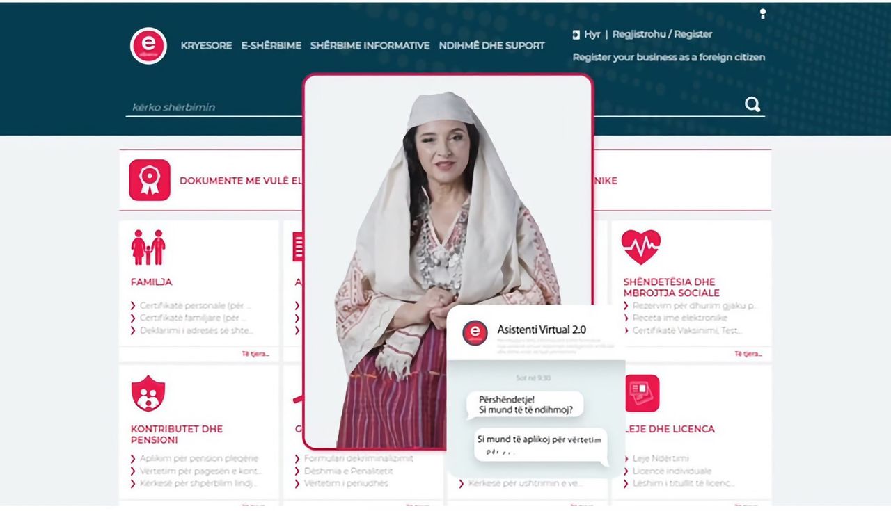 En AI blir minister i Albanien