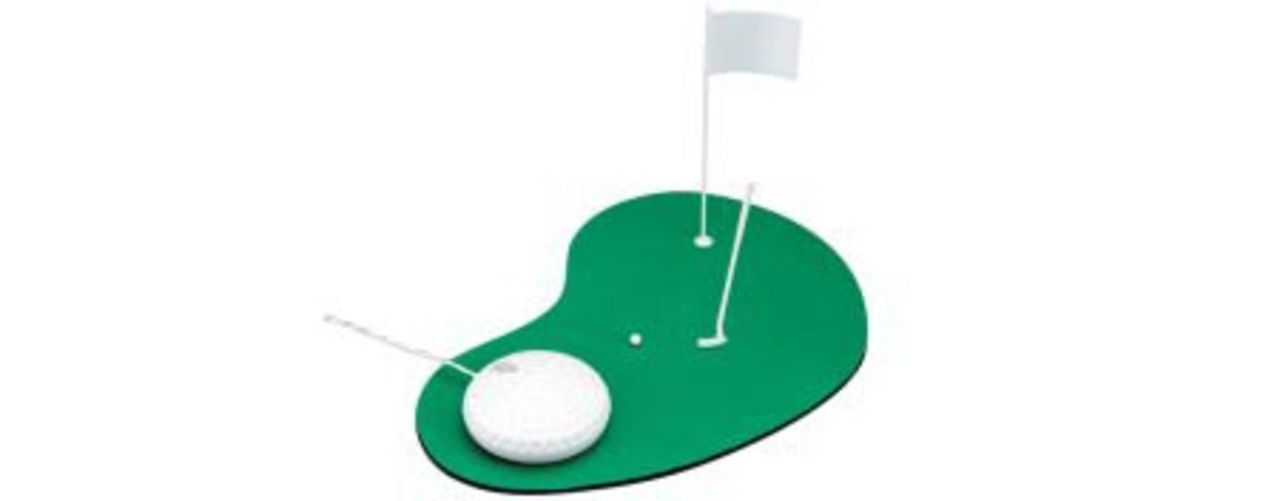 Mus för golftokiga