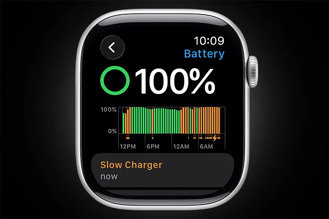 Apple Watch börjar varna för trög laddning