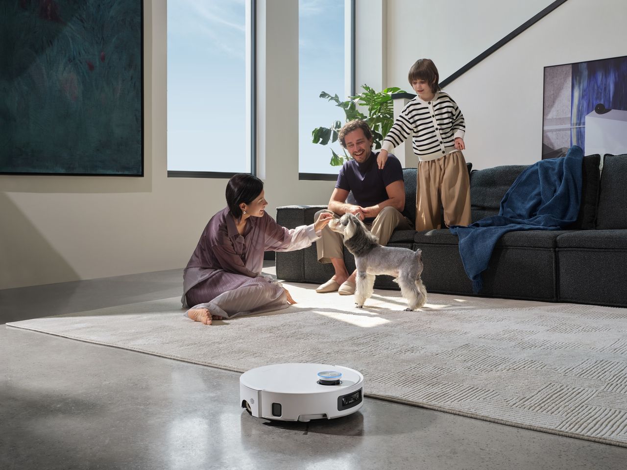 Dreame slänger in rullmopp i en robotdammsugare