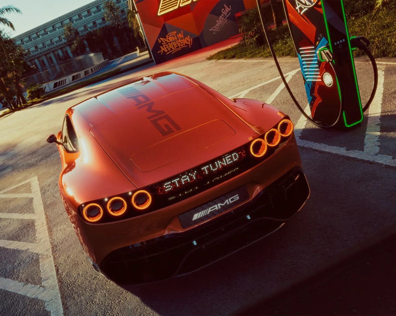 Mercedes-AMG funderar på eldriven tvåsitsig coupé