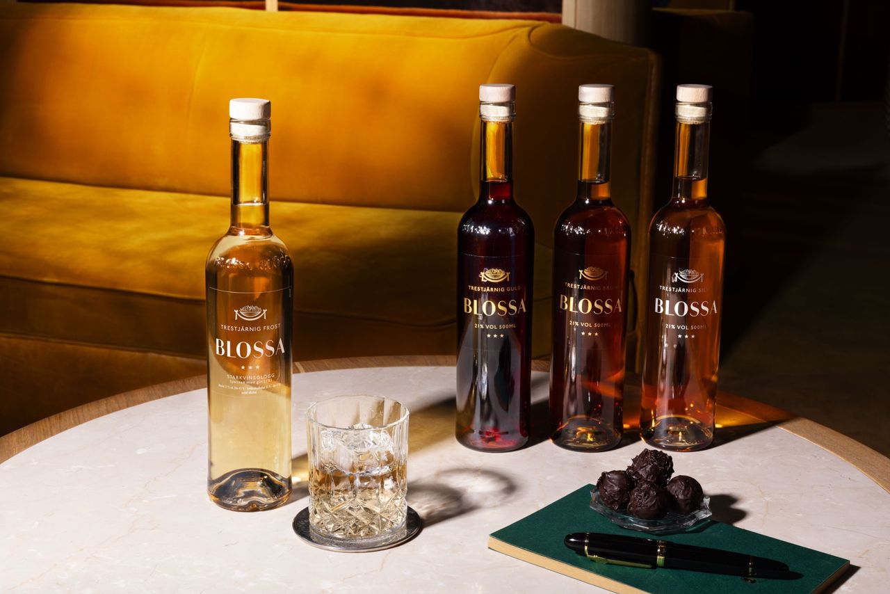 Blossa lanserar starkvinsglögg med gin