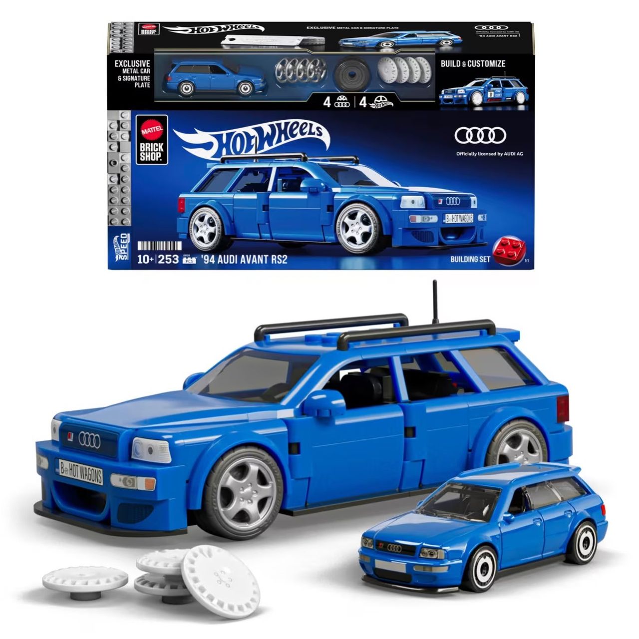 Mattel och Hot Wheels släpper byggbar Audi RS2