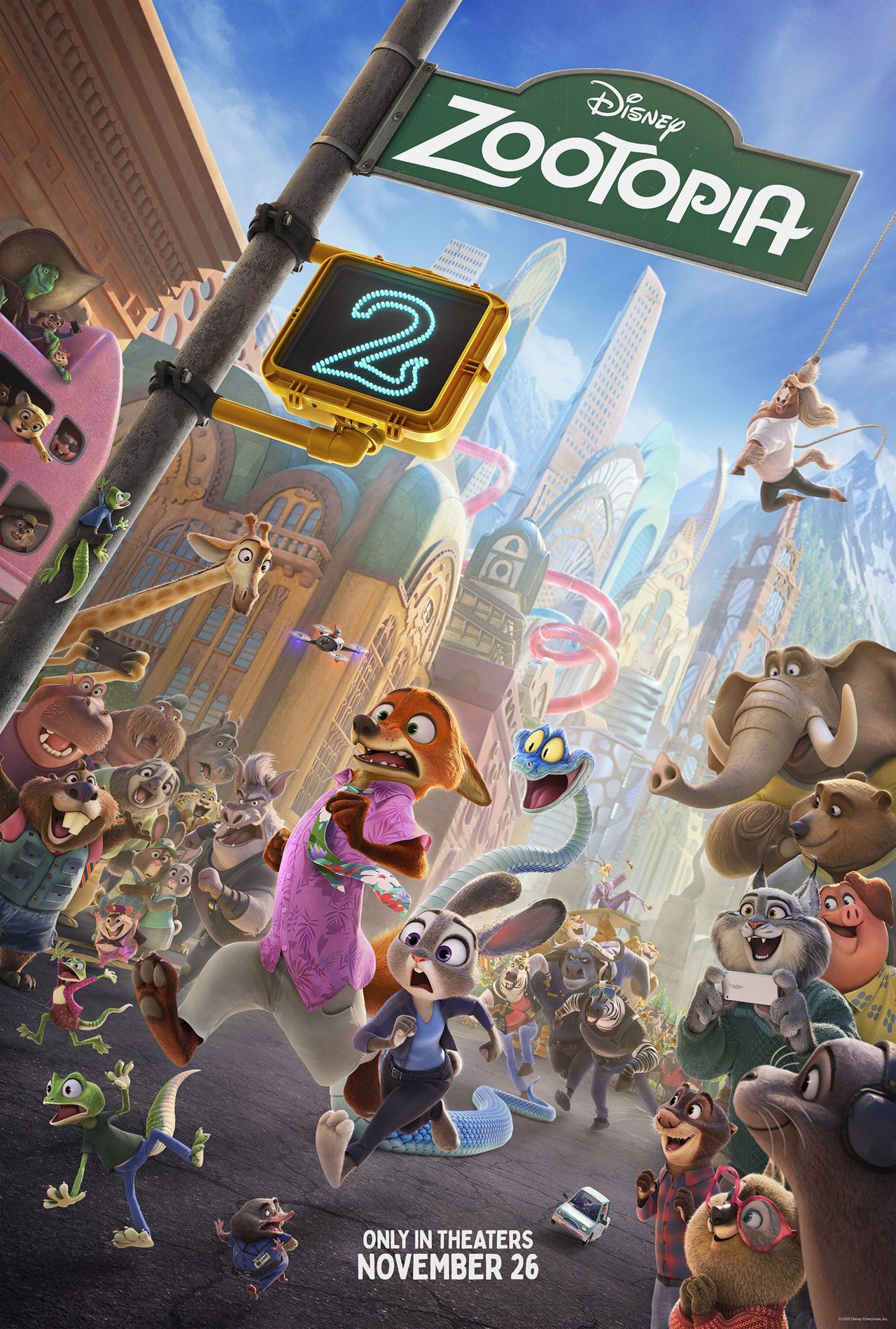 Disney släpper trailer till Zootopia 2