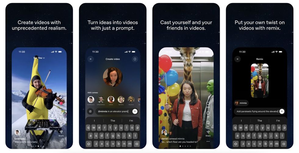 OpenAI släpper text-till-video-modellen Sora 2