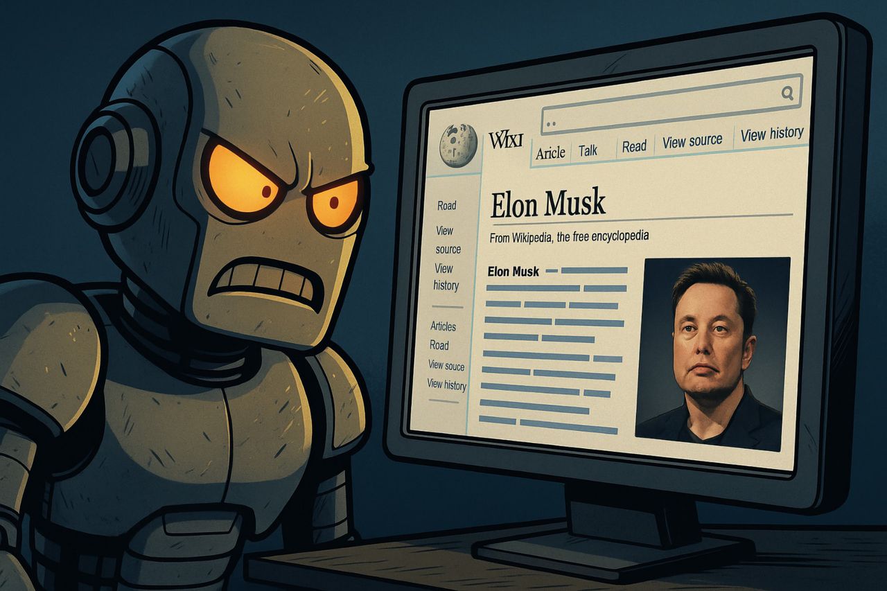 Elon Musk säger att han ska starta konkurrent till Wikipedia