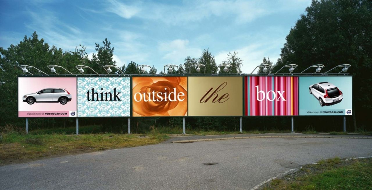 Annorlunda kampanj för Volvo C30