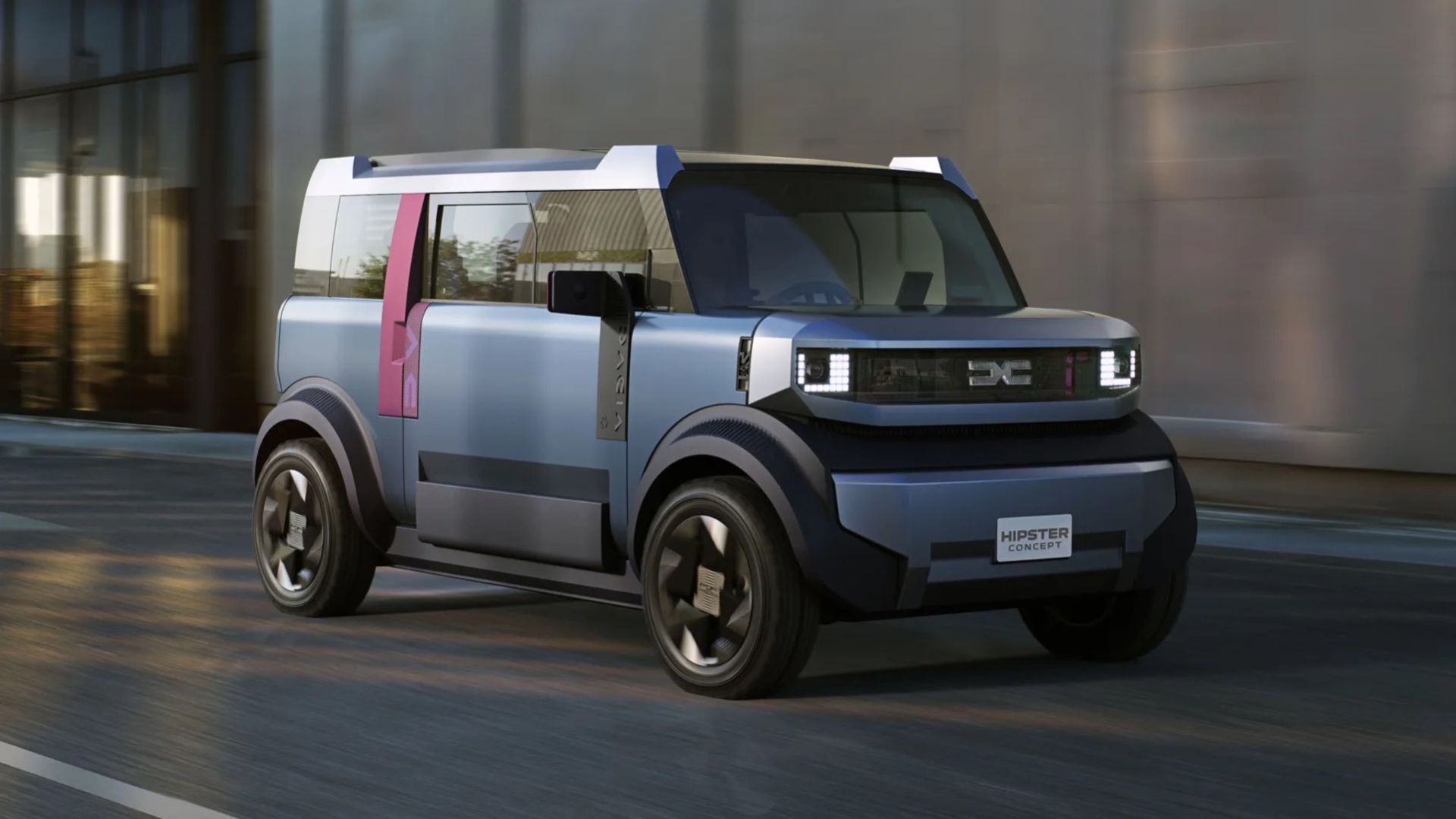 Dacia visar nya eldrivna konceptbilen Hipster