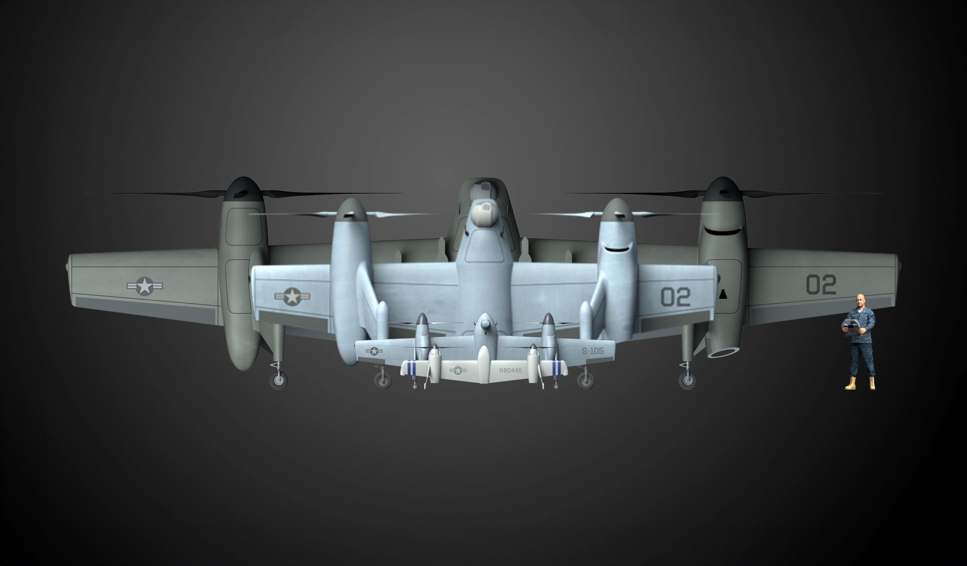 Lockheed Martin presenterar drönarfamiljen Nomad